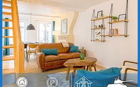 Freedom Grand Triplex Lumineux Decoration Contemporaine - Plein Centre Historique Bayeux - Parking Gratuit A Proximite Proche Commerces Restaurants - Plages Du Debarquement