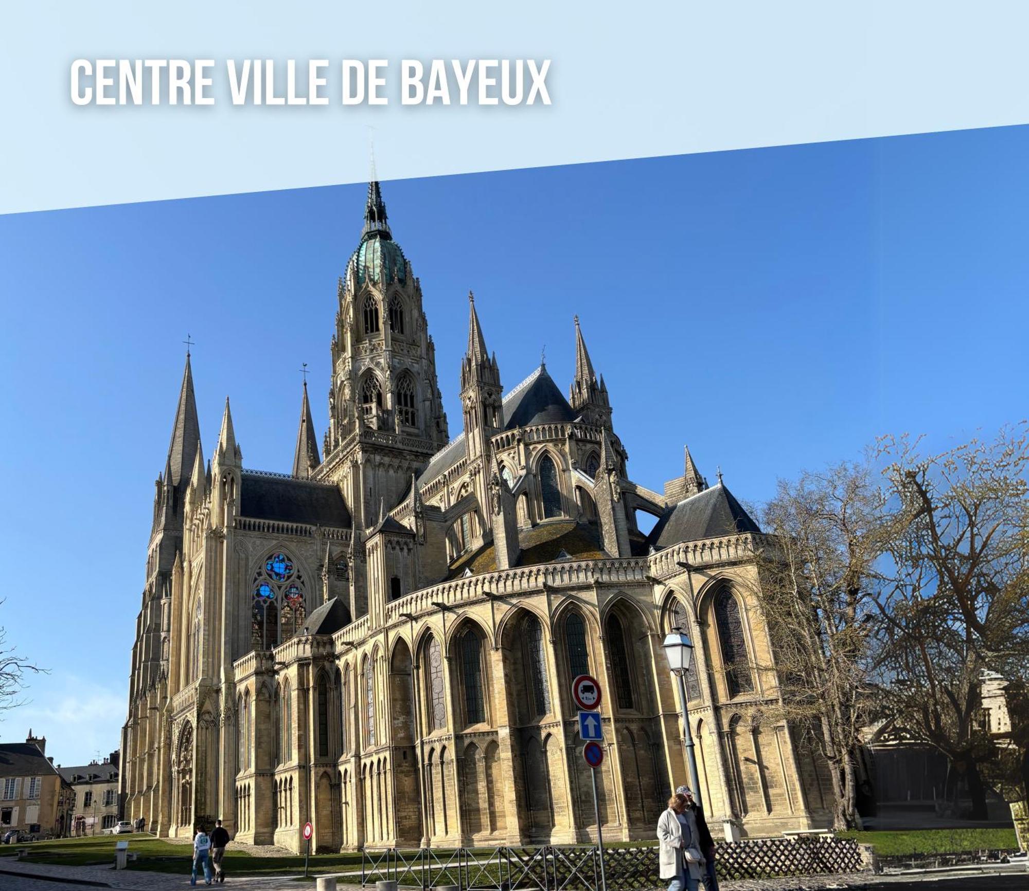 Freedom Grand Triplex Lumineux Decoration Contemporaine - Plein Centre Historique Bayeux - Parking Gratuit A Proximite Proche Commerces Restaurants - Plages Du Debarquement Exterior photo