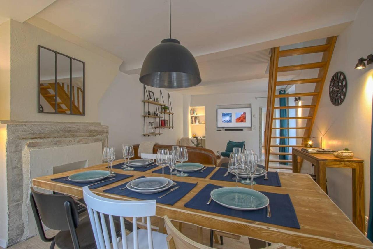 Freedom Grand Triplex Lumineux Decoration Contemporaine - Plein Centre Historique Bayeux - Parking Gratuit A Proximite Proche Commerces Restaurants - Plages Du Debarquement Exterior photo